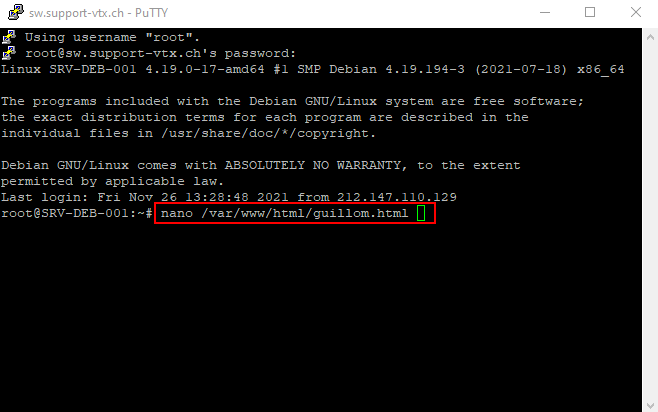 Installation Nginx - edit file html.png