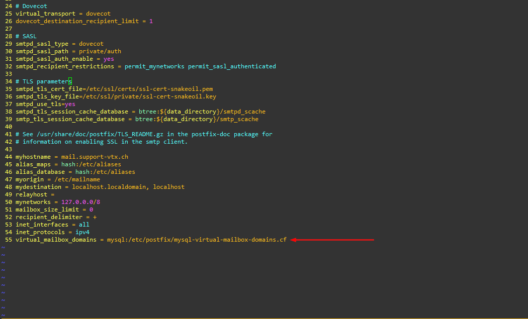P-admin - Postfix - postconfde.png