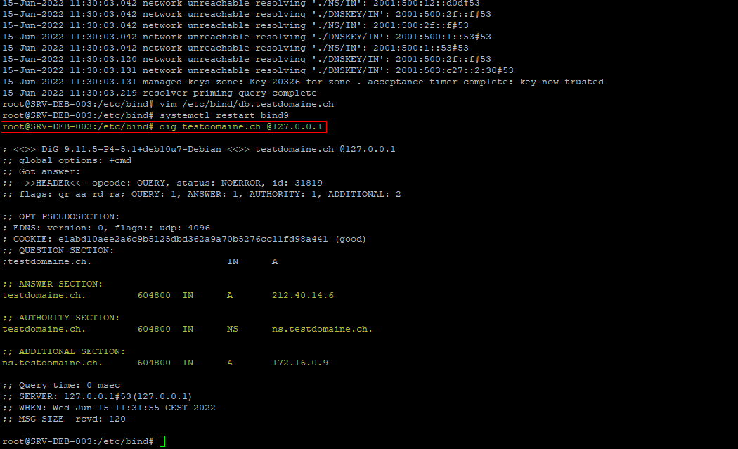 Bind9 - dig testdomaine.ch.png