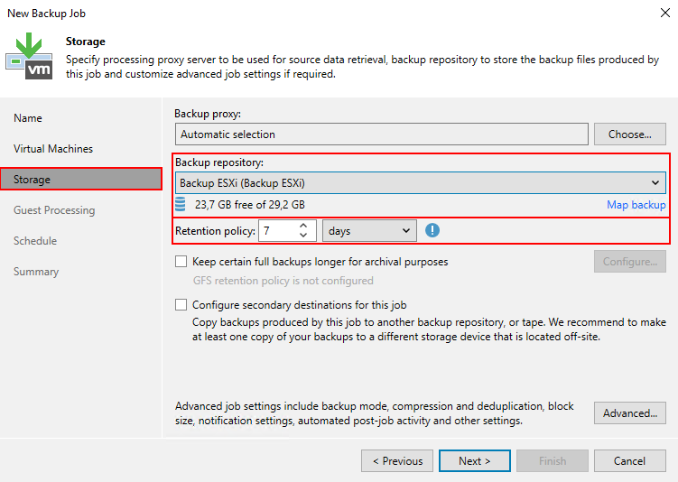 Veeam - Select Database and Expiration.png