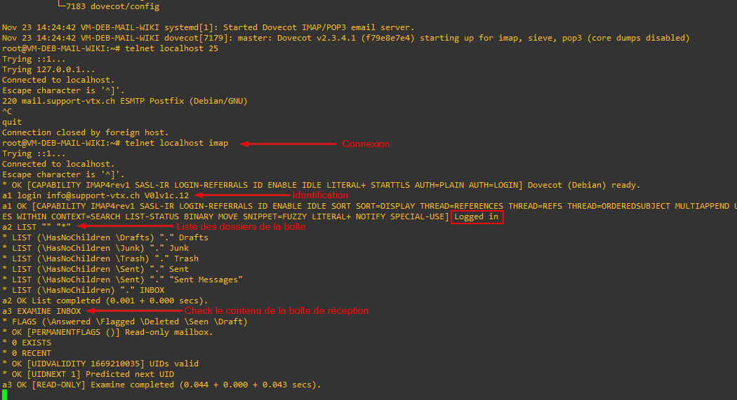 Dovecot - Telnet imap.png