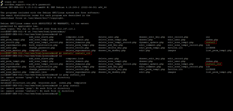 Fichier:PowerDNS - mv install - installold.png